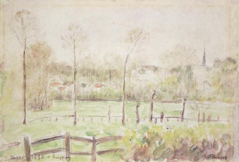 Camille Pissarro Eragny oil painting image